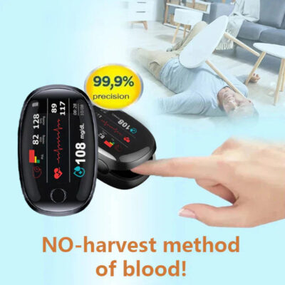 TIWORLD™ Smart Glucometer with fingertip sensor