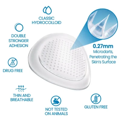 Elycura microneedle joint patch