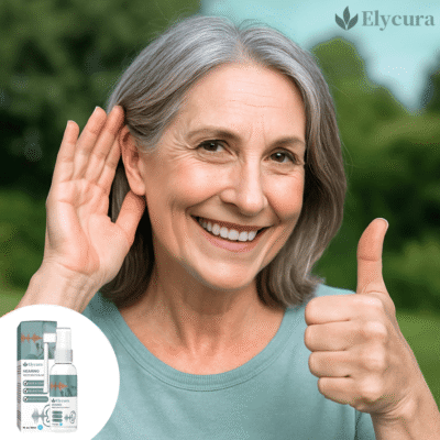 Elycura™ compact at-home ear care spray