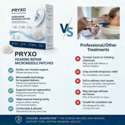 Pryxo™ microneedle patches for behind-the-ear application