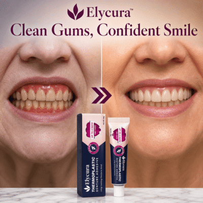 Elycura™ Thermoplastic Denture Adhesive with up to 4-day hold
