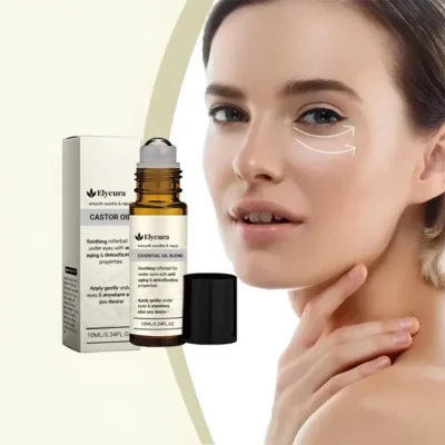 Elycura™ castor oil rollerball for skincare