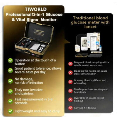 Pryxo™ needle-free and strip-free vitals monitor